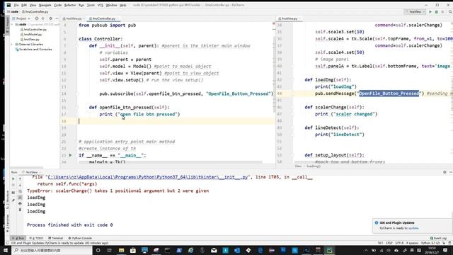 Python TKinter GUI MVC 02 - event handling смотреть онлайн
