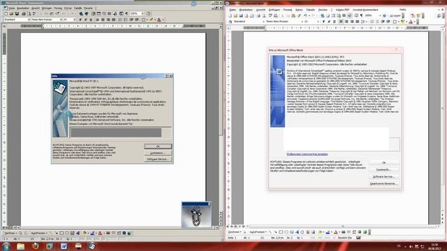 Microsoft Word 97 und Word 2003 im Vergleich смотреть онлайн