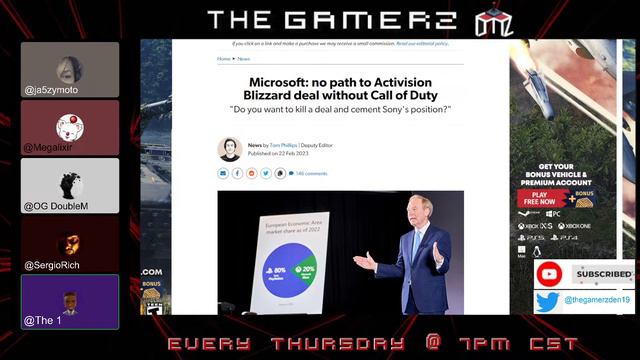 The EU Met With M$ & ABK, will the EU conspire with the FTC to kill the deal? смотреть онлайн