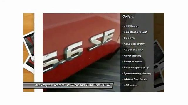 2005 Nissan Titan Montgomery AL 28996B смотреть онлайн