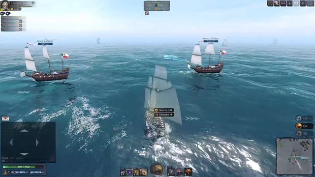 World of Sea Battle: Бесплатная игра про парусники и пиратов. Для бонуса вводим:64576 смотреть онлайн