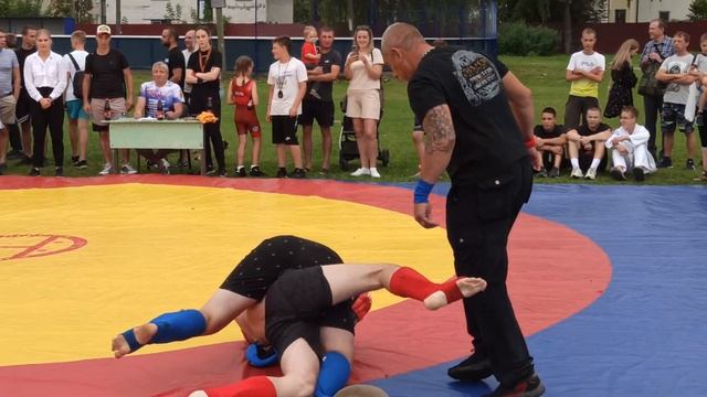 День физкультурника в Лакинске 2023-08-12 РБ по правилам панкратиона смотреть онлайн