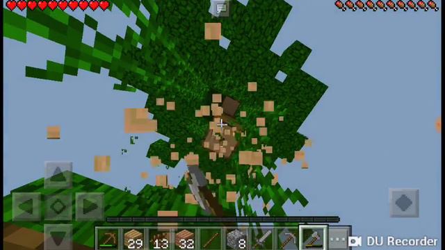 Одиночный Let's play по minecraft pe #1 небольшой домик😊) смотреть онлайн