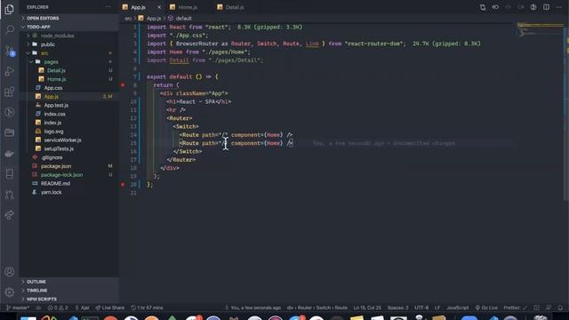 Reactjs - #201 Membuat SPA dan Routing Menggunakan react-router-dom смотреть онлайн