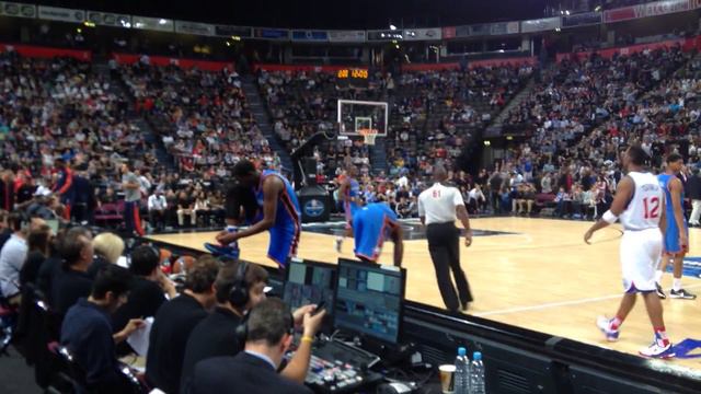 Kevin Durant- NBA Global Games, Manchester смотреть онлайн