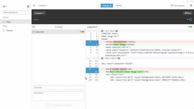 Git Tutorial - 20 - Committing Changes to GitHub смотреть онлайн