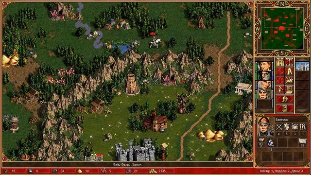 Heroes III Complete edition прохождение 200% Возрождение Эрафии э. 10 Земля Ангелов волшебные крыль смотреть онлайн