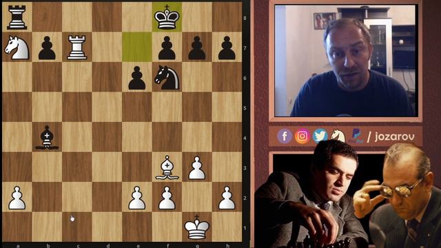 The Power Of A Passed PAWN! - Garry Kasparov Vs Victor Korchnoi - 1983 Candidates Semifinals