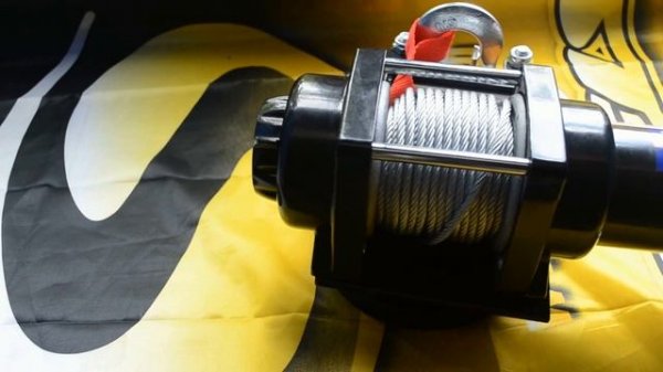 ЛЕБЕДКА KIMPEX 3500 ДЛЯ КВАДРОЦИКЛА, С МЕТАЛЛИЧЕСКИМ ТРОСОМ