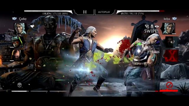 AWESOME! MK 11 Fujin XRAY Gameplay on Survivor Mode! Nightwolf and Erron Black Brutality! Update 3. смотреть онлайн
