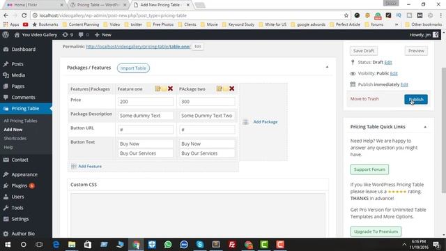 How To Create Awesome Pricing Table in wordpress? смотреть онлайн