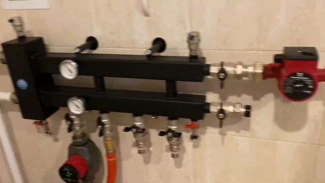 Обвязка котла Protherm Klom 40 с гидрострелкой смотреть онлайн