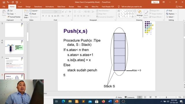 Konsep Stack dengan Operator PUSH dan POP смотреть онлайн