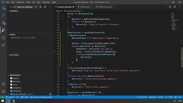 Produktbilder hochladen - PHP Online Shop tutorial | Part 41 смотреть онлайн