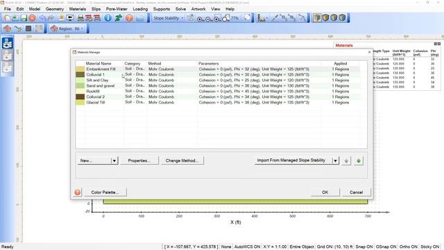 Tutorial: Reinforced Embankment -  2D Slope Stability With PLAXIS LE (13/14)