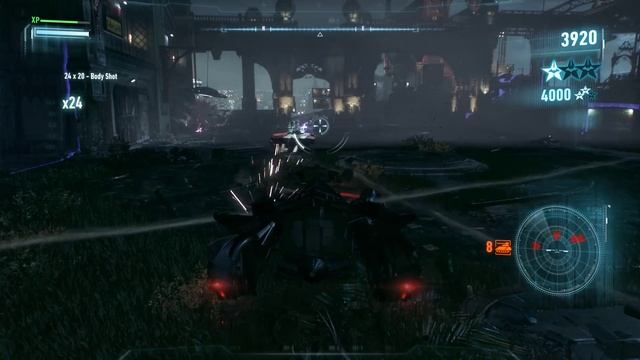 Batman Arkham Knight - One Man Army Challenge (3 Stars - 10k points) смотреть онлайн
