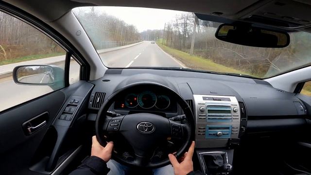 2006 Toyota Corolla Verso 2.2 D-CAT 177 Hp POV Test Drive @DRIVEWAVE1 смотреть онлайн