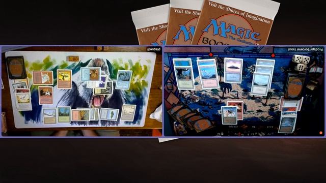 The Revised Starter Deck Battle, Old School Magic the Gathering (MTG 93/94) | 706 смотреть онлайн