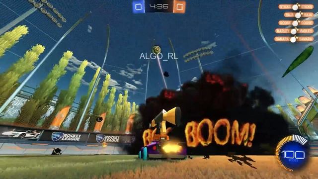 Demo Gun In Rocket League!!!! смотреть онлайн