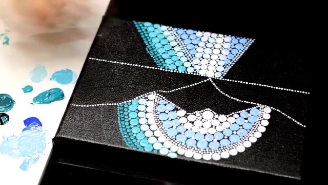 Рисуем акрилом (точками) #Восход |Acrylic Painting Step by Step #sunrise смотреть онлайн