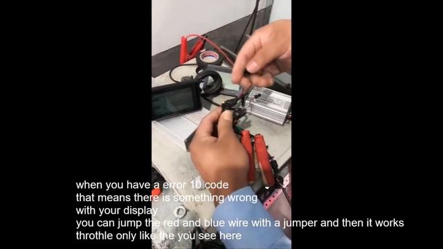 sw900 s886 ebike display error code 10 Fix смотреть онлайн