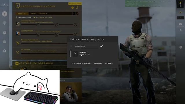 КАК ДОБАВИТЬ ДРУГА CS:GO БЕСПЛАТНО смотреть онлайн