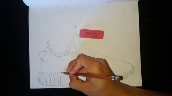 YEEZY 350 BOOST DRAWING!