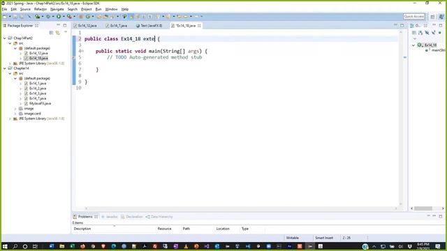 Java Programming 2 - Chapter 14 Exercises Part 2 (14.12, 14.18, and 14.17) - Spring 2021 смотреть онлайн