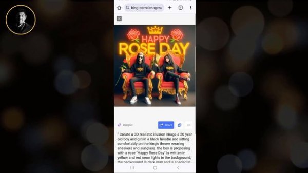 Happy Rose Day Ai Name Images Generator Editing - Bing Image Creator - Ai Generator Photo Editing