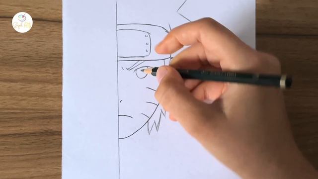 how to draw Naruto Uzumaki step by step || naruto drawing easy || How to draw anime step by step смотреть онлайн