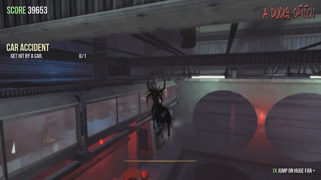 Goat Simulator: Low Gravity Testing Facility Rocks! смотреть онлайн