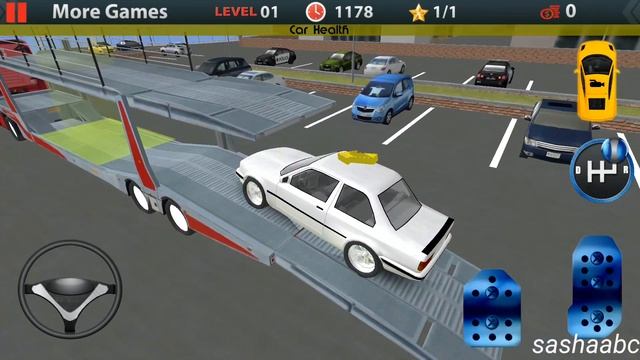 truck parking car transporter обзор игры андроид game rewiew android смотреть онлайн