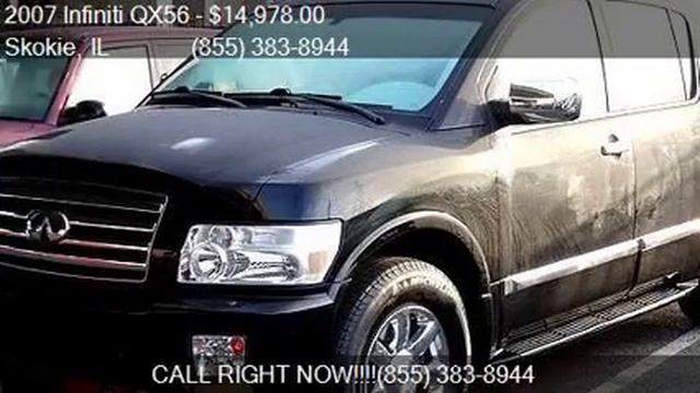 2007 Infiniti QX56 Base 4dr SUV 4WD For Sale In Skokie, IL 6