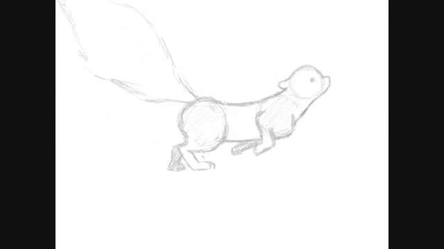 Squirrel run/Animation test смотреть онлайн