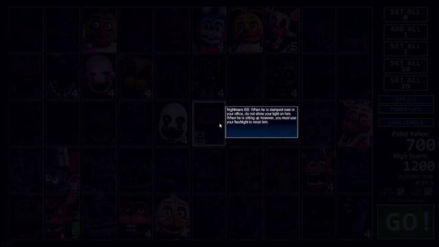 FNAF ULTIMATE CUSTOM NIGHT GAMEPLAY/ NO COMMENTARY