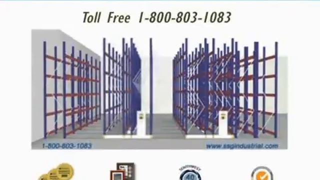 Compact Pallet Racks and High Density Shelving смотреть онлайн