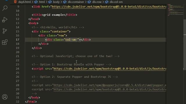 Grid System Example in Bootstrap || EXCELLENT CODE WITH AJ смотреть онлайн