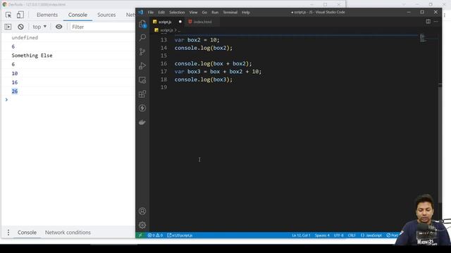 JavaScript Variables смотреть онлайн