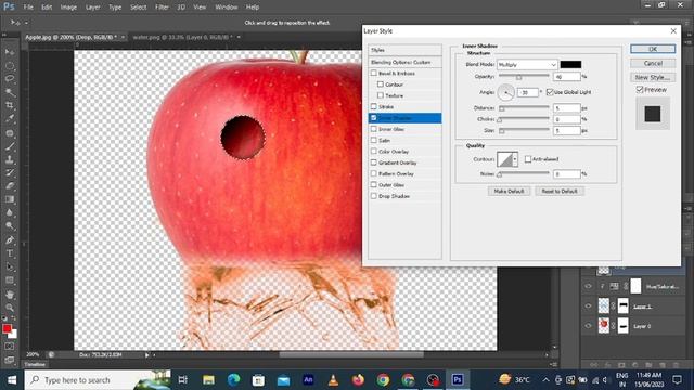 Water Dispersion Effect Photoshop Tutorial | Apple manipulation Tutorial (in hindi) смотреть онлайн