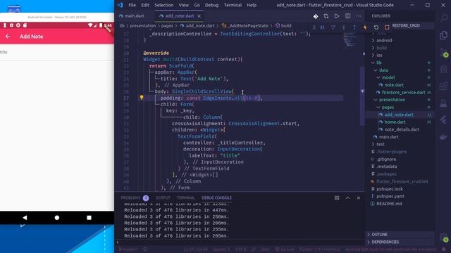 Flutter Tutorials - Firestore CRUD Crash Course смотреть онлайн