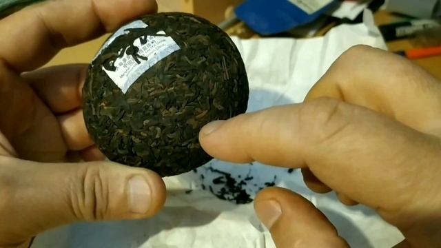 Китайский чай шу пуэр V 93. смотреть онлайн