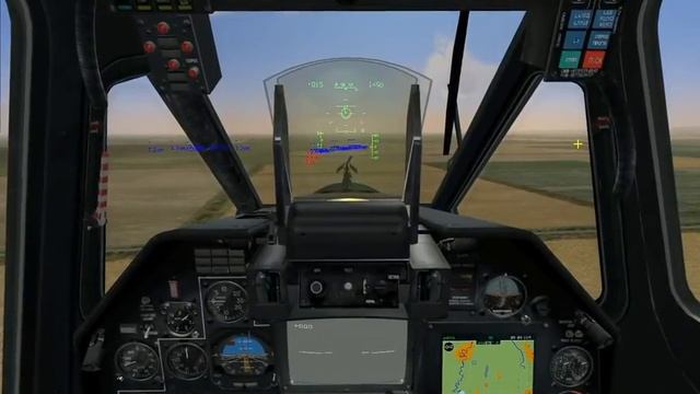 DCS: Black Shark, обучение - Управление звеном. Работа с ВЦУ смотреть онлайн