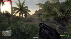 Сравнение  CRYSIS vs.  Remastered