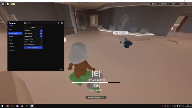 ROBLOX EVADE BEST SCRIPT/HACK [ GODMODE , QUICK REVIVE , AUTOFARM , THIRD PERSON , AUTO REVIVE... ] смотреть онлайн