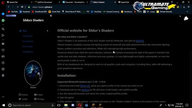 How to install shaders in minecraft ( සිංහල ) смотреть онлайн