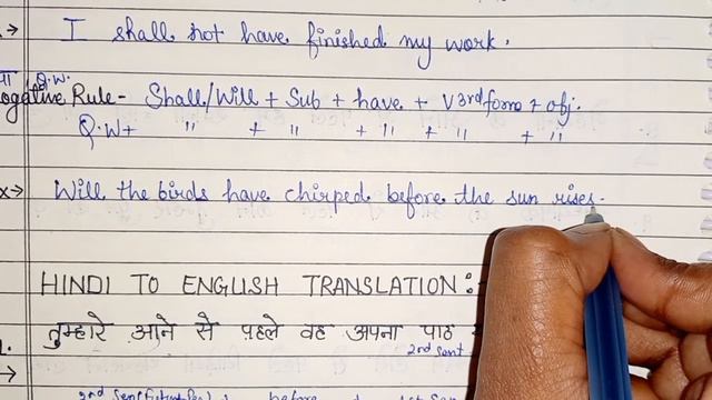 Future Perfect Tense Rules | Hindi to English Translation Examples | Let's learn English смотреть онлайн