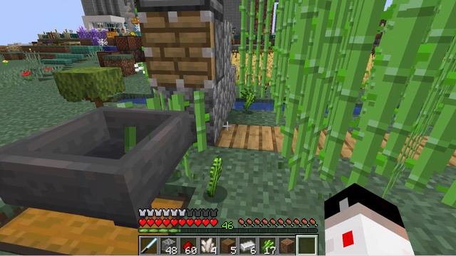 Minecraft Build Hacks Make an Automated Minecraft Sugarcane Farm 1.19 Java смотреть онлайн