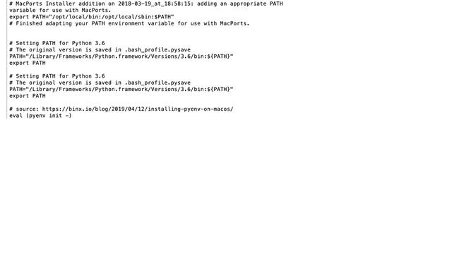Apple: Why is Python version set with PyEnv global not picked up a default one? смотреть онлайн