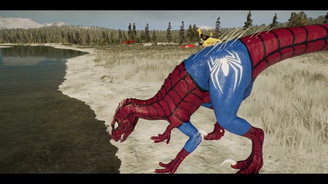 Hunting Jurassic world Evolution2, King Kong T-rex Octopus Giganotosaurus Spinosaurus Mosasaurus смотреть онлайн