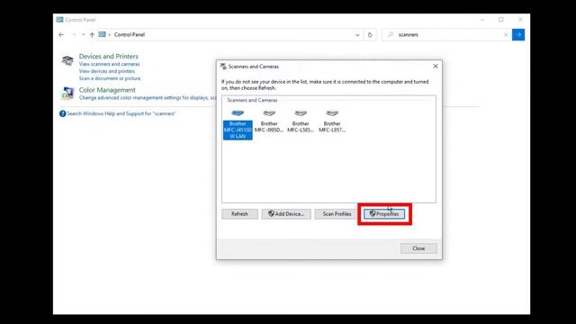 Fix scan problems with ControlCenter4 – from computer смотреть онлайн